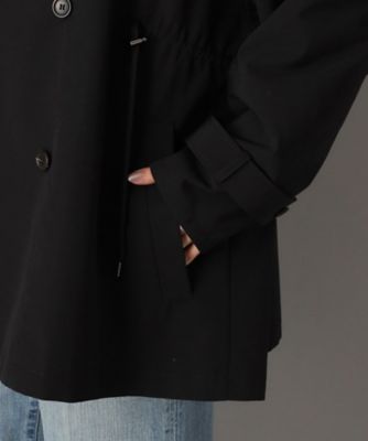 VACHEMENT ヴァシュモン シェルタフタフーディーショートトレンチ VACHEMENT（ヴァシュモン）シェルタフタフーディーショート