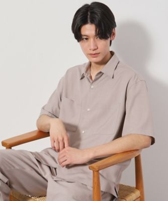 THE SHOP TK (Men)/ザ ショップ ティーケー ドライポリ半袖シャツ セットアップ可/吸水速乾/軽量(2002427355)