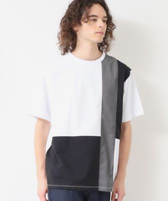Dessin (Men) /デッサン 【洗える】ブロック切り替えTシャツ(2002427403)