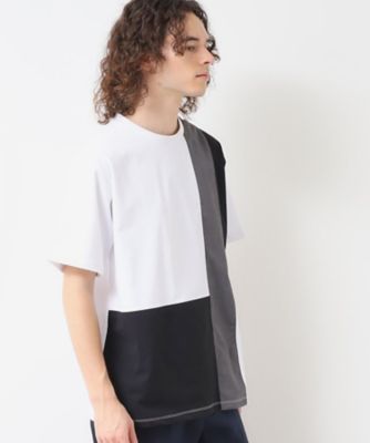 【洗える】ブロック切り替えＴシャツ（２００２４２７４０３）