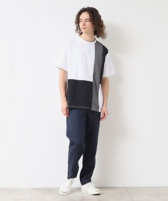 【洗える】ブロック切り替えＴシャツ（２００２４２７４０３）