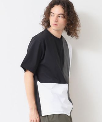 【洗える】ブロック切り替えＴシャツ（２００２４２７４０３）