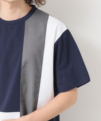 【洗える】ブロック切り替えＴシャツ（２００２４２７４０３）