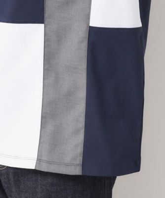 【洗える】ブロック切り替えＴシャツ（２００２４２７４０３）