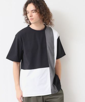 【洗える】ブロック切り替えＴシャツ（２００２４２７４０３）