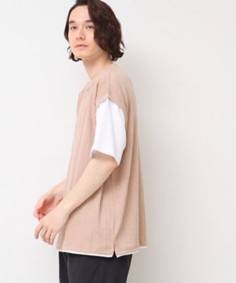 【洗える】ベストレイヤードライクＴシャツ（２００２４２７４３９）
