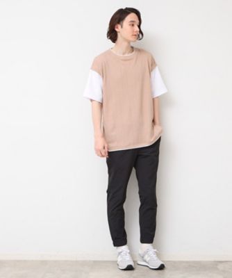 【洗える】ベストレイヤードライクＴシャツ（２００２４２７４３９）