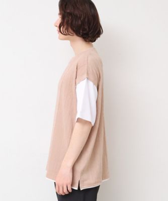 【洗える】ベストレイヤードライクＴシャツ（２００２４２７４３９）