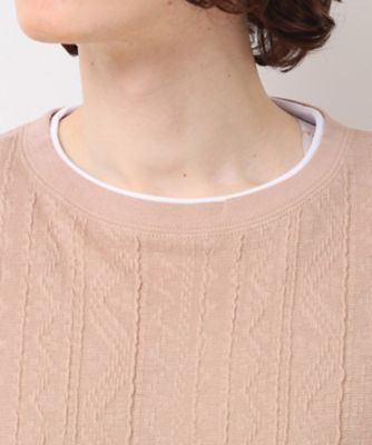 【洗える】ベストレイヤードライクＴシャツ（２００２４２７４３９）
