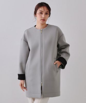 ※年内発送12/29まで！OPAQUE.CLIP フェイクボアミドルコート SALE／50%OFF】OPAQUE.CLIP フェイクボア ミドルコート オペーク