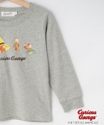 【おさるのジョージコラボ】ロングスリーブＴシャツ（２００２４２７５７１）