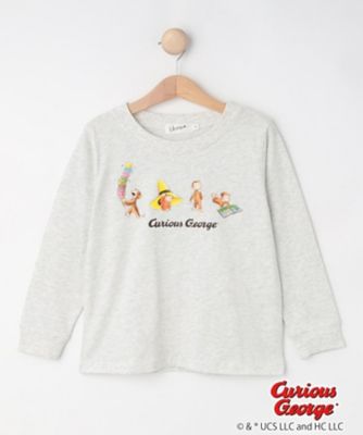 【おさるのジョージコラボ】ロングスリーブＴシャツ（２００２４２７５７１）