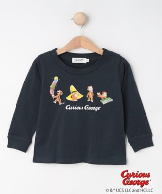 【おさるのジョージコラボ】ロングスリーブＴシャツ（２００２４２７５７１）