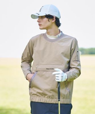 アダバットストリーム（ADABAT STREAM）/撥水加工 テックスブリッドストレッチ プルオーバー 撥水加工 テックスブリッドストレッチ プルオーバー