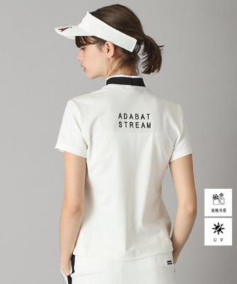ADABAT STREAM(Women/Men)/アダバット ストリーム ＵＶカット／接触冷感　クールタッチストレッチモックネックＴ（２００２４２７６５４）