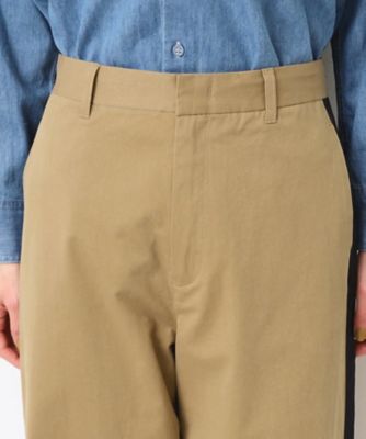 【洗える】サイドライン入りワイドパンツ（Ｓ～Ｌ）（２００２４２８０８８）