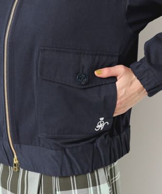 洗える】セーラーカラージップジャケット（2002428090