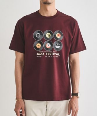 レコードプリント　天竺　Ｔシャツ（２００２４２８７０９）