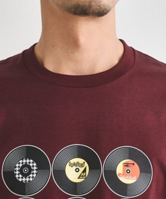 レコードプリント　天竺　Ｔシャツ（２００２４２８７０９）