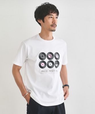 レコードプリント　天竺　Ｔシャツ（２００２４２８７０９）