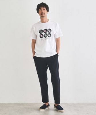 レコードプリント　天竺　Ｔシャツ（２００２４２８７０９）