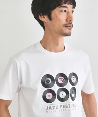 レコードプリント　天竺　Ｔシャツ（２００２４２８７０９）