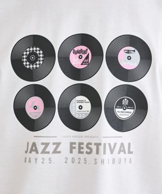 レコードプリント　天竺　Ｔシャツ（２００２４２８７０９）