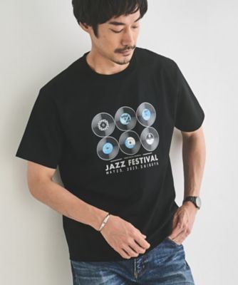 レコードプリント　天竺　Ｔシャツ（２００２４２８７０９）