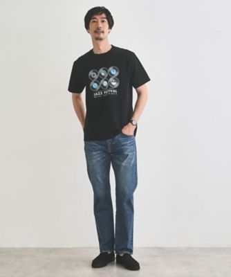 レコードプリント　天竺　Ｔシャツ（２００２４２８７０９）