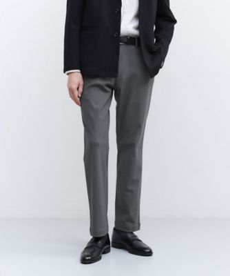 TAKEO KIKUCHI (Men)/タケオキクチ サイドゴアウエスト ストレートパンツ(2002428727) グレー014 パンツ・ズボン【三越伊勢丹/公式】