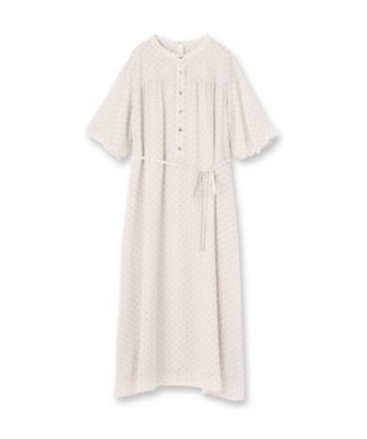 【ＷＥＢ先行カラーあり／リボン取り外し可／マシンウォッシュ可】コツキ柄プリントワンピース（２００２４２８７７６）