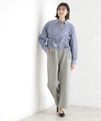 スウェットワイドパンツ【洗える】（２００２４２９４３１）