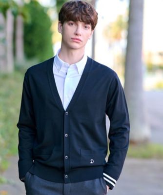 【SALE】DRESSTERIOR (Men) /ドレステリア スリーブライン スプリングカーディガン(2002429551) クロ019 トップス【三越伊勢丹/公式】