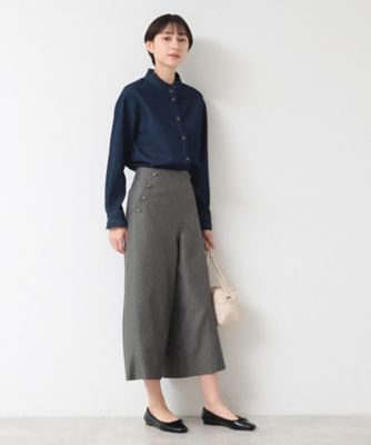 【春ＳＡＬＥ・洗える】クロップドマリンパンツ（ＸＳ～Ｌ）（２００２４２９６４８）