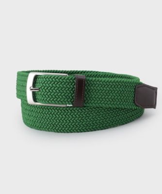 TAKEO KIKUCHI (Men)/タケオキクチ【Made in JAPAN】ドモドソーラ ゴムメッシュベルト(2002429802) グリーン524 【三越伊勢丹/公式】