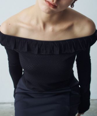 ｆｒｉｌｌ　ｌａｃｅ　ｋｎｉｔ　ｐｕｌｌｏｖｅｒ（２００２４２９９８４）