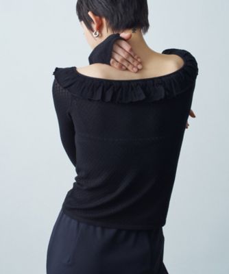 ｆｒｉｌｌ　ｌａｃｅ　ｋｎｉｔ　ｐｕｌｌｏｖｅｒ（２００２４２９９８４）