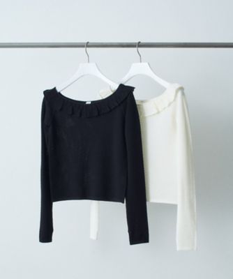 ｆｒｉｌｌ　ｌａｃｅ　ｋｎｉｔ　ｐｕｌｌｏｖｅｒ（２００２４２９９８４）