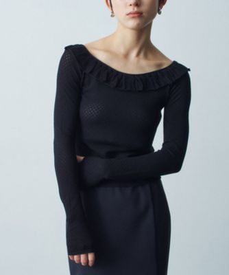 ｆｒｉｌｌ　ｌａｃｅ　ｋｎｉｔ　ｐｕｌｌｏｖｅｒ（２００２４２９９８４）