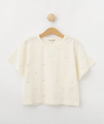 ＜SHOO･LA･RUE (Baby&Kids)＞【１００－１５０ｃｍ】キラキラワイドＴシャツ（２００２４３００９１）