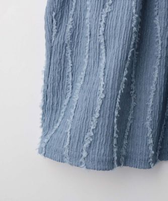 【１００－１５０ｃｍ／２点セット】ポコポコの表面感が魅力　楊柳キャミチュニック＋Ｔシャツ（２００２４３００９２）