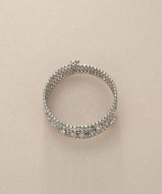 プラチナハニーカットボール形状記憶　リング（２００２４３０２２４）