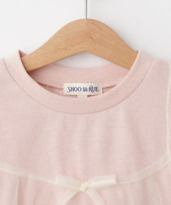 【１００－１２０ｃｍ】チュールキャミＴシャツ（２００２４３０２９６）