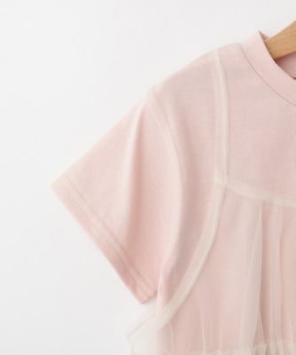 【１００－１２０ｃｍ】チュールキャミＴシャツ（２００２４３０２９６）