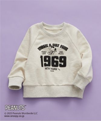 ＰＥＡＮＵＴＳ　スウェット　１９６９　／【１１０－１５０】親子リンク（２００２４３０５５６）