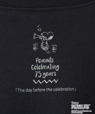 ＰＥＡＮＵＴＳ　半袖Ｔシャツ　７５周年／【１１０－１５０】親子リンク（２００２４３０５５９）