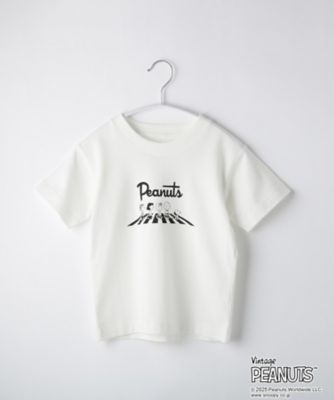 ＰＥＡＮＵＴＳ　半袖Ｔシャツ　７５周年／【１１０－１５０】親子リンク（２００２４３０５５９）