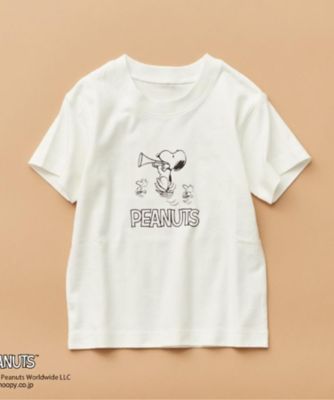 ＰＥＡＮＵＴＳ　半袖Ｔシャツ　７５周年／【１１０－１５０】親子リンク（２００２４３０５５９）