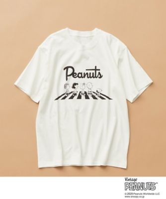＜THE SHOP TK (Men)＞７５周年ＰＥＡＮＵＴＳデザイン半袖Ｔシャツ（２００２４３０５６０）