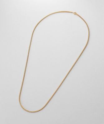 シルバー デザインチェーン ベネチアンネックレスM（55cm） GP
